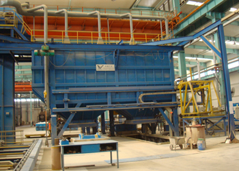年产5000吨轮毂V法铸造生产线